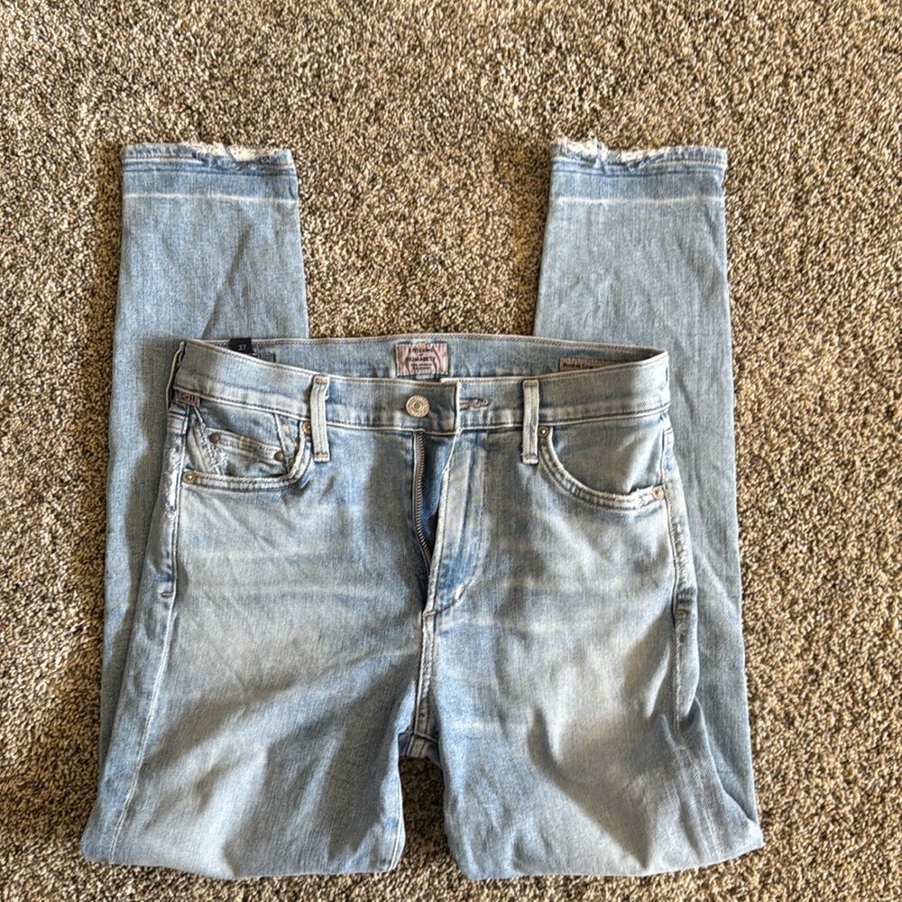 Citizens of humanity skinny cropped jeans